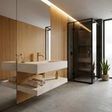 Wandwaschbecken REA Apollo Gran Cloud Sky 70