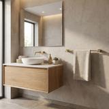 Badezimmer-Aufhänger 64101 SOLO Brush Gold