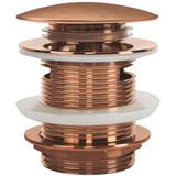 Πώμα μπανιέρας Klik-Klak Rea, Brushed Copper, 6cm
