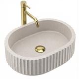 Aufsatzwaschbecken Rea Margaret Beige