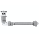 Waschbecken-Siphon Klik-Klak Universal REA Flow Chrome