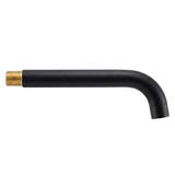 Auslauf für Unterputzarmatur Rea Lungo 20 cm Black