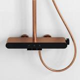 Duschgarnitur REA Farel Brush Copper