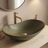 Countertop Basin Rea Royal Olive Matt