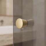 Shower door handle Rea 03 Brushed Gold