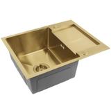 Edelstahlspüle Paul BRUSH GOLD