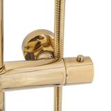 Kit de douche avec thermostat Lungo Gold