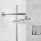 Rectangular shower head REA JS-032 Brushed Nickel