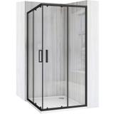 Duschkabine Rea City  90x90 Black
