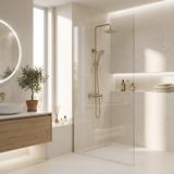 Kit de douche Rea Foss Clif Brush Gold