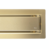 Linear drainage Rea Neox brush gold 90