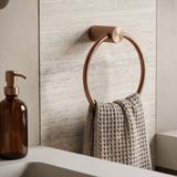 Badezimmerhaken Ring 64106 SOLO Brush Copper
