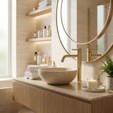 Waschbeckenarmatur Rea  Venti Gold high