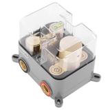 Inbouw regendoucheset Rea Lungo Gold met thermostaat + BOX