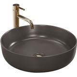 Aufsatzwaschbecken Rea Elma warm grey mat