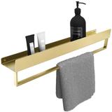 Badezimmerregal SF01 60cm gold brush