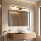 Настінний LED світильник для ванної APP1893-1W 60 cm BRUSH GOLD