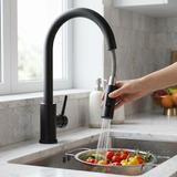 Смеситель кухонный Rea Fresh Touch Black Matt