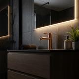 Bathroom faucet Rea Rivo Brush Copper