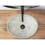 Countertop washbasin REA Sofia Light Stone