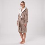 Frauen Bademantel Jordan Beige / ecrü M