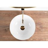 Countertop Basin Stella White gold edge