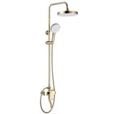 Комплект за душ REA BLOOM WHITE GOLD