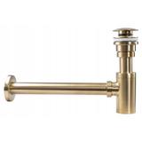 Sifón de lavabo Klik-Klak Universal Brushed Gold MAT