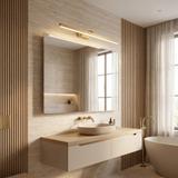 Bad LED-Wandleuchte SWE009-1W 73cm BRUSH GOLD