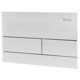 WC öblítő gomb K011A-Q és Slim024N Rea T Brush Steel