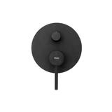 Juego de ducha oculto Rea Lungo Black + BOX