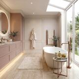 Free-standing faucet Rea Venti Brush Copper