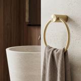 Badezimmerhaken Ring 64106 SOLO Brush Gold