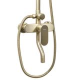 Duschgarnitur REA DROP Brush Gold