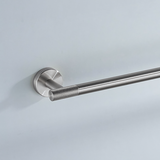 Enkel badrumshängare 6603 Modern Borstad Nickel