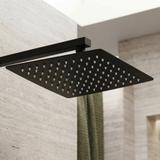 Kvadratna tuš ruža REA JS-P015B 25cm Black