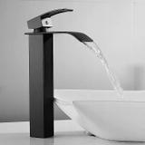 Waschbeckenarmatur Calani LOTUS Black High