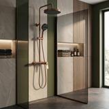 Shower set Rea Vision Brush Copper