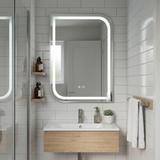Зеркало LED ZONE 80x60 BRUSH NICKEL