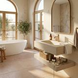 Wandwaschbecken REA Apollo Gran Cloud Sky 80