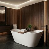 Freistehende Acrylbadewanne Lusso Slim 170