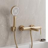 Bath faucet REA Grace Brush Gold