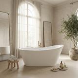 Freistehende Acrylbadewanne Lusso Slim 170