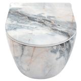 Carlos Slim Rimless Granite Shiny N zidna WC školjka