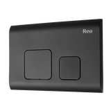Vorwandelement mit Knopf F Black