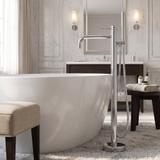 Fristående badkarsblandare Rea Lungo Diamond Chrome