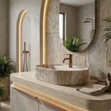 Countertop washbasin Rea Marcela 60 Saturn
