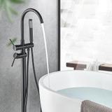Vloeren  badmengkraan Rea Ortis Black