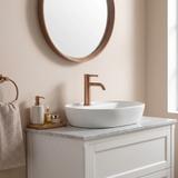 Bathroom faucet Rea Rivo Brush Copper
