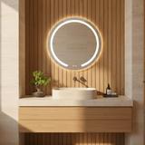 Spiegel LED 60cm Modern